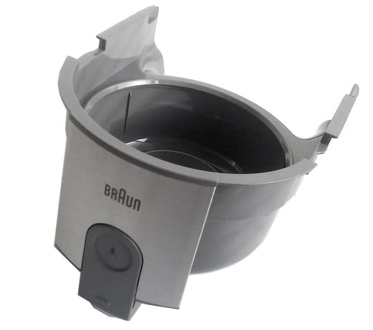 Корпус фильтра-терки 81345954 соковыжималки Braun Multiquick 7